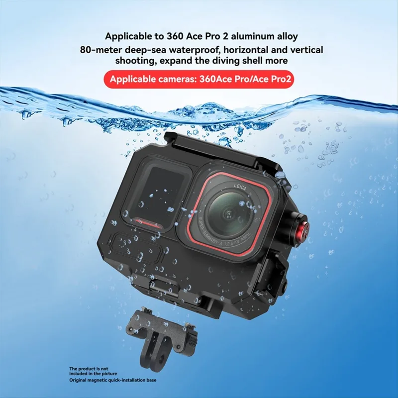 M05K 263FT/80M Waterproof Case - Underwater Camera 评论和价格