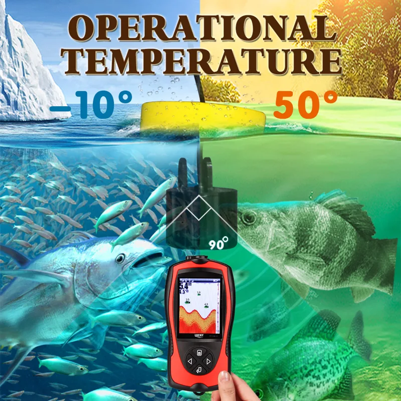 Portable Fish Finder 100M/300F - Fish Finder Portable 评论和价格