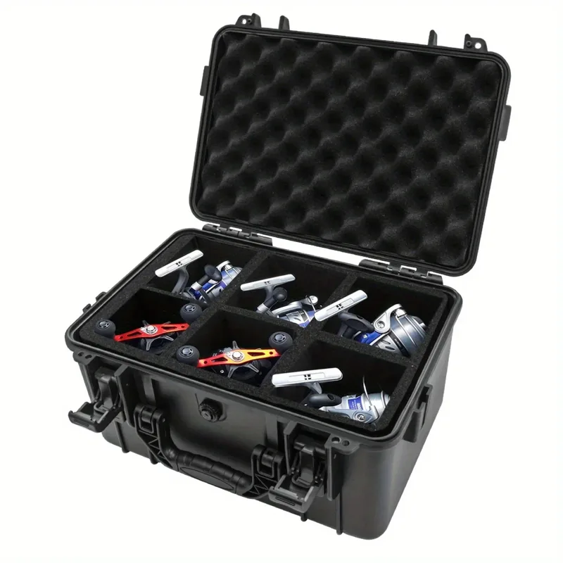 1 portable toolbox with pre cu - Fish Finder Case 评论和价格