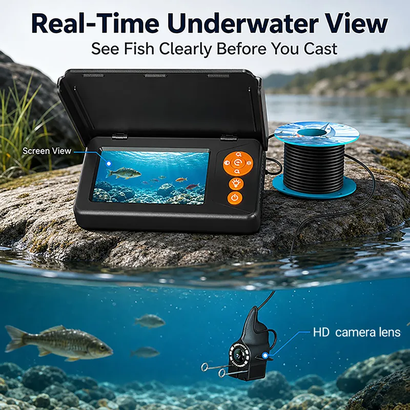 1080P HD Underwater Camera Fis - Fishing Depth Finder 评论和价格