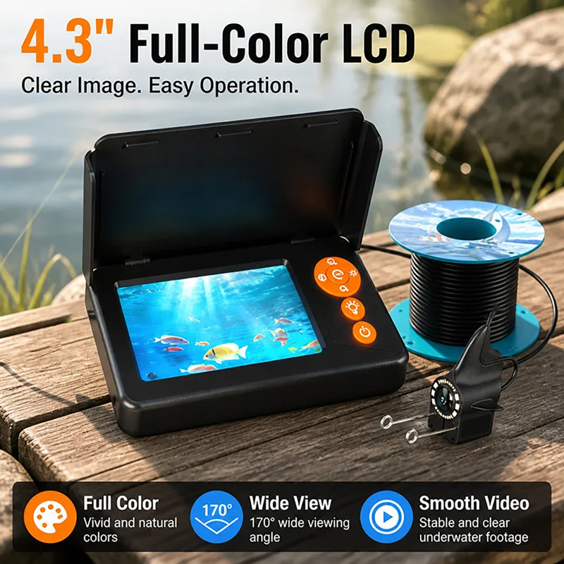 1080P HD Underwater Camera Fis - Fishing Depth Finder 评论和价格