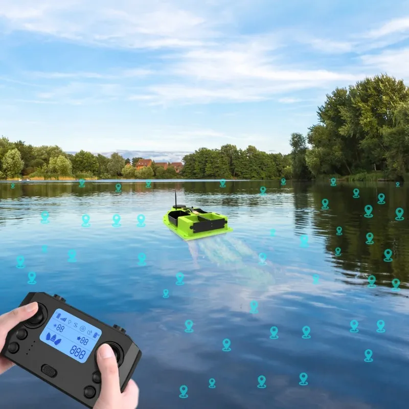 D19 GPS RC Bait Boat 600M 4 Ho - Fishing Gps 评论和价格
