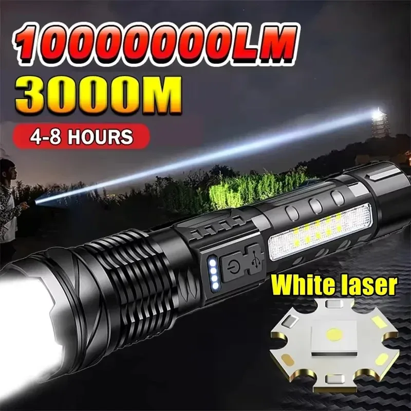 Powerful LED Flashlight Batter - Fishing Light 评论和价格